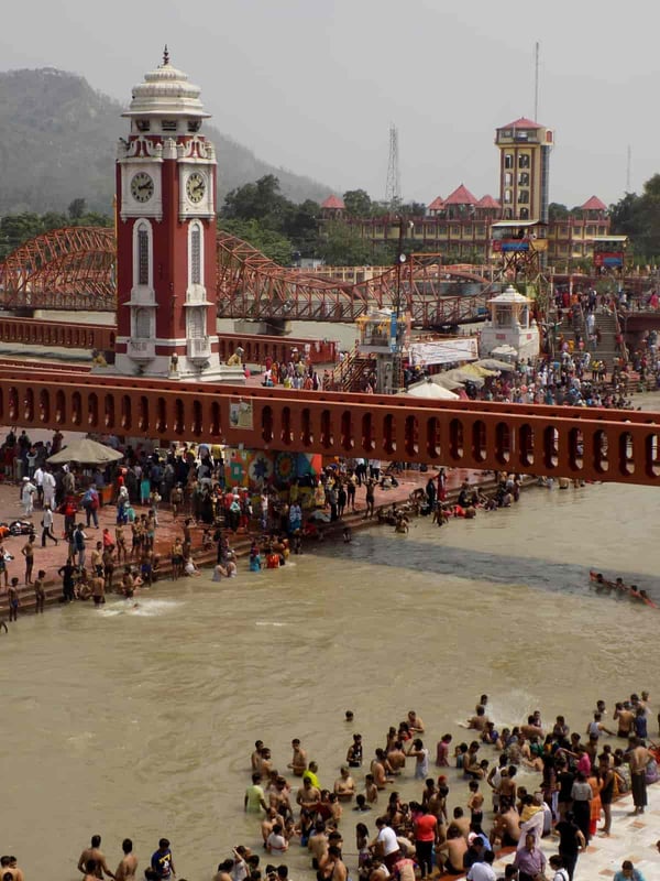 A Diya on the Ganga - Haridwar
