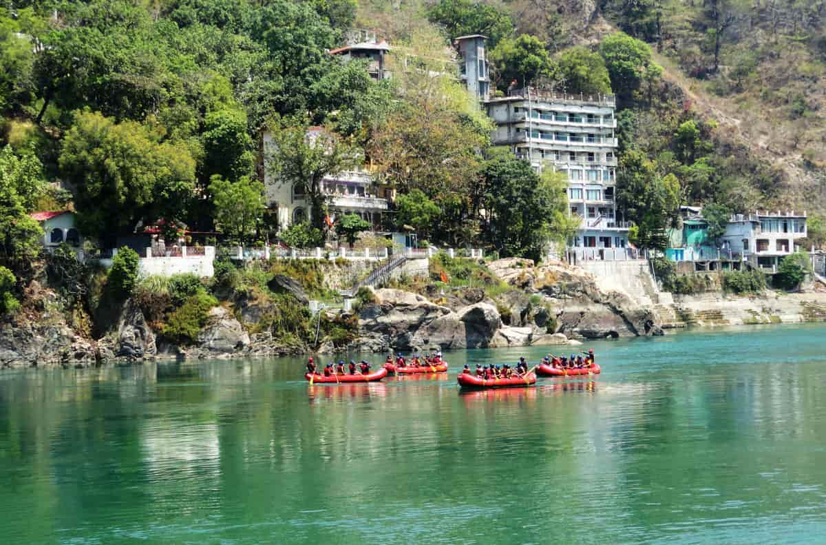Rafting on the Ganga - Rishikesh