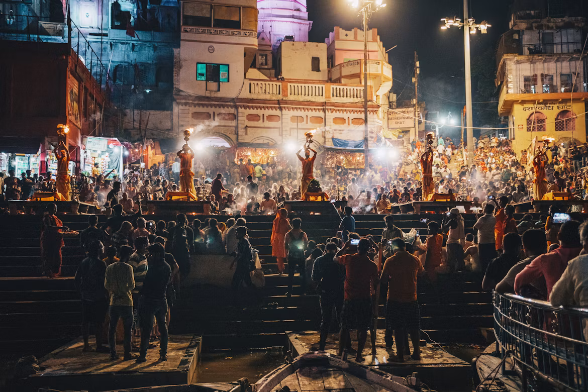 The Evening Aarti - Varanasi